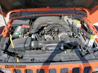 2018 Jeep Wrangler Rubicon with VIN 1C4HJXCGXJW285578, listed as a Copart auction lot 59443035 with 54,989 mi miles and Salvage title. Bid and sale history available at DreamBid. Image 11.