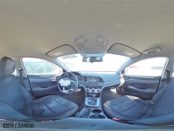 2019 Hyundai Elantra SE with VIN 5NPD74LF8KH455267, listed as a Copart auction lot 46378155 with 117,415 mi miles and Salvage Title. Bid and sale history available at carsss.com. Image 12.