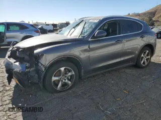 2019 Alfa Romeo Stelvio Sport z VIN ZASPAKAN1K7C30052, wystawiony jako Copart lot #41846215 z przebiegiem 74 101 mil mil oraz Tytuł czysty. Historia ofert i sprzedaży dostępna na DreamBid. Obrazek 1.