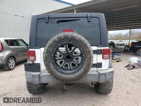 2018 Jeep Wrangler JK Unlimited Sport S with VIN 1C4BJWDG4JL850519, listed as a Copart auction lot 84434304 with 91,104 mi miles and Clean Title. Bid and sale history available at carsss.com. Image 6.