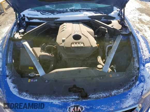 2018 Kia Stinger with VIN KNAE15LA6J6031365, listed as a Copart auction lot 87722525 with 62,489 mi miles and Salvage Title. Bid and sale history available at DreamBid. Image 11.