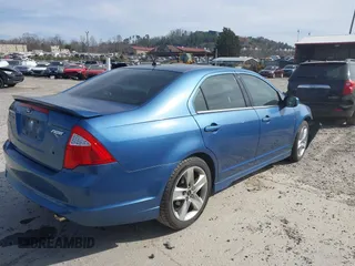 2010 Ford Fusion SPORT with VIN 3FAHP0KC6AR181263, listed as a IAAI auction lot 41801667 with 162,431 mi miles. Bid and sale history available at carsss.com. Image 4.