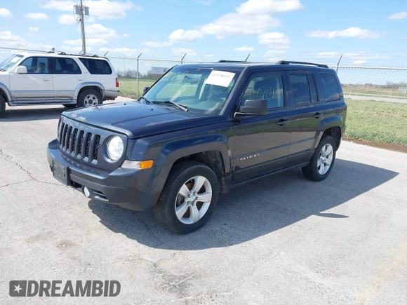 2014 Jeep Patriot Sport with VIN 1C4NJRBB8ED820851, listed as a IAAI auction lot 41930011 with 155,340 mi miles and . Bid and sale history available at carsss.com. Image 2.