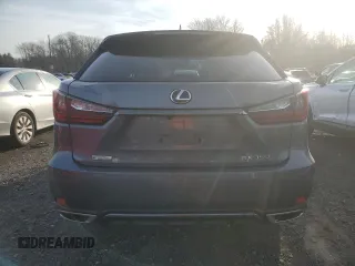 2022 Lexus RX 350 F Sport with VIN 2T2SZMDA3NC318017, listed as a Copart auction lot 86857654 with 54,131 mi miles and Salvage title. Bid and sale history available at DreamBid. Image 6.