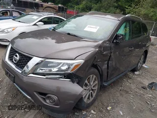 2015 Nissan Pathfinder SL with VIN 5N1AR2MM9FC723528, listed as a IAAI auction lot 42664245 with 120,818 mi miles and . Bid and sale history available at DreamBid. Image 17.