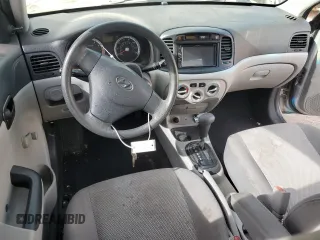 2009 Hyundai Accent Auto GLS with VIN KMHCN46C09U310271, listed as a Copart auction lot 51095345 with 135,800 mi miles and Salvage Title. Bid and sale history available at carsss.com. Image 8.