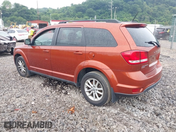 2013 Dodge Journey SXT with VIN 3C4PDDBG8DT510402, listed as a IAAI auction lot 42738111 with 107,786 mi miles and . Bid and sale history available at DreamBid. Image 3.