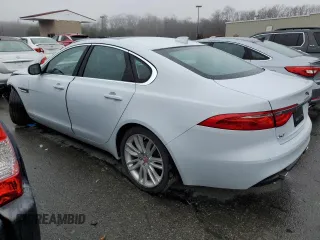 2018 Jaguar XF 35t Portfolio Ltd Edition with VIN SAJBN4EV4JCY53315, listed as a Copart auction lot 45312204 with 54,926 mi miles and Salvage Title. Bid and sale history available at carsss.com. Image 2.