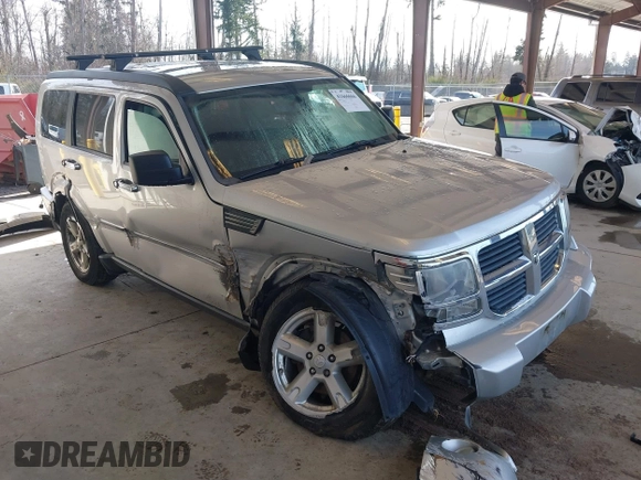 2007 Dodge Nitro SLT with VIN 1D8GU58K97W616701, listed as a IAAI auction lot 41666666 with 174,052 mi miles and . Bid and sale history available at carsss.com. Image 1.