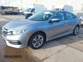 2017 Honda Civic Sedan LX with VIN 19XFC2F50HE037195, listed as a IAAI auction lot 41869368 with 50,538 mi miles. Bid and sale history available at carsss.com. Image 17.