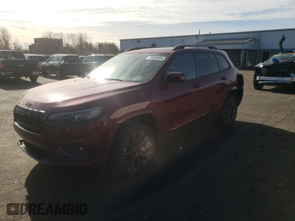 2021 Jeep Cherokee Limited с VIN 1C4PJMDN2MD160744, выставлен на аукционе Copart как лот 79090604 с пробегом 54 440 миль миль и Списание • Salvage title. История ставок и продаж доступна на DreamBid. Изображение 1.