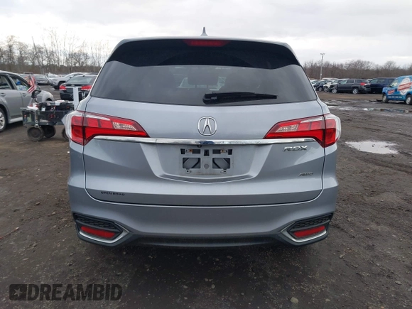 2016 Acura RDX Tech Pkg with VIN 5J8TB4H59GL002967, listed as a IAAI auction lot 41236460 with 78,978 mi miles. Bid and sale history available at carsss.com. Image 16.