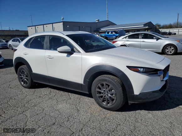 2020 Mazda CX-30 with VIN 3MVDMBBL7LM109550, listed as a Copart auction lot 49706865 with 31,341 mi miles and Salvage Title. Bid and sale history available at carsss.com. Image 4.
