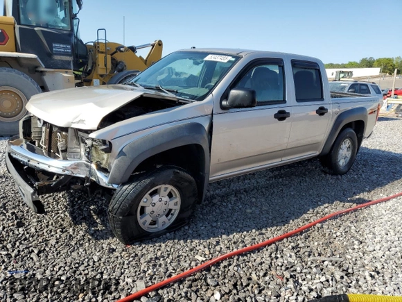 2006 Chevrolet Colorado 3LT with VIN 1GCDS136368227484, listed as a Copart auction lot 52437455 with 131,457 mi miles and Salvage title. Bid and sale history available at DreamBid. Image 1.