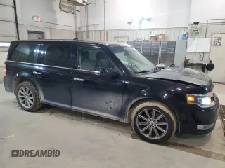 2018 Ford Flex Limited with VIN 2FMGK5D82JBA13981, listed as a Copart auction lot 44741845 with 150,681 mi miles and Salvage Title. Bid and sale history available at carsss.com. Image 4.
