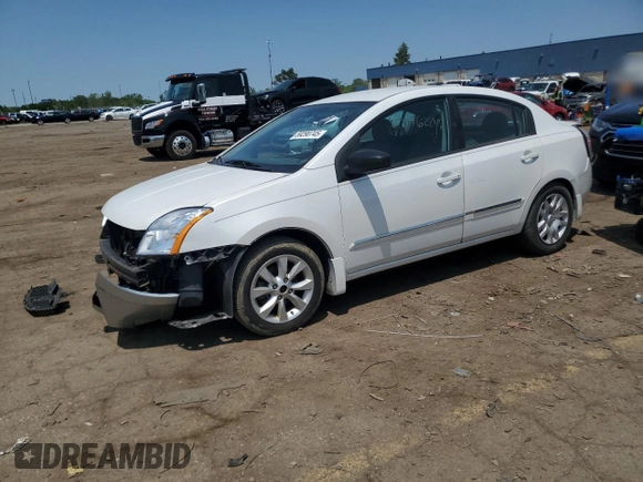 2012 Nissan Sentra SR with VIN 3N1AB6AP7CL742550, listed as a Copart auction lot 59290745 with 85,470 mi miles and Salvage title. Bid and sale history available at DreamBid. Image 1.