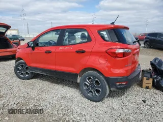 2020 Ford EcoSport S with VIN MAJ6S3FL6LC314137, listed as a Copart auction lot 48858535 with 94,020 mi miles and Salvage Title. Bid and sale history available at DreamBid. Image 2.