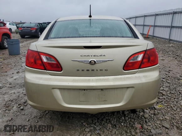 2010 Chrysler Sebring Touring with VIN 1C3CC4FB1AN123125, listed as a Copart auction lot 84423584 with 108,729 mi miles and Clean Title. Bid and sale history available at carsss.com. Image 6.