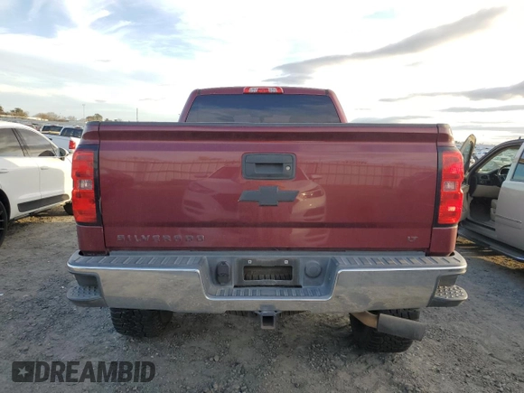 2014 Chevrolet Silverado 1500 LT with VIN 1GCRCREC7EZ408892, listed as a Copart auction lot 46632465 with 78,450 mi miles and Salvage Title. Bid and sale history available at DreamBid. Image 6.
