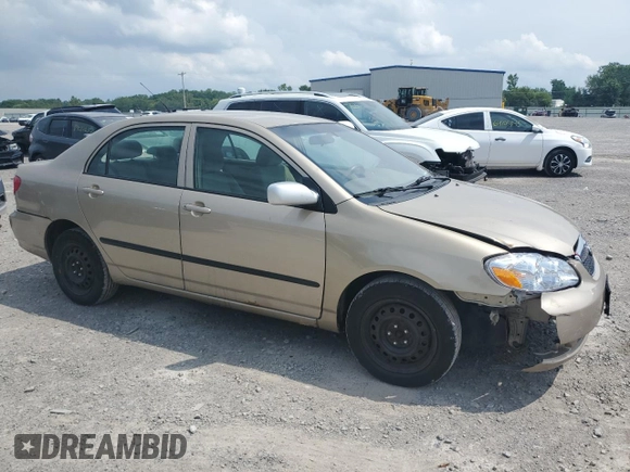 2007 Toyota Corolla CE with VIN 2T1BR32E57C756772, listed as a Copart auction lot 64701975 with 124,145 mi miles and Clean title. Bid and sale history available at DreamBid. Image 4.