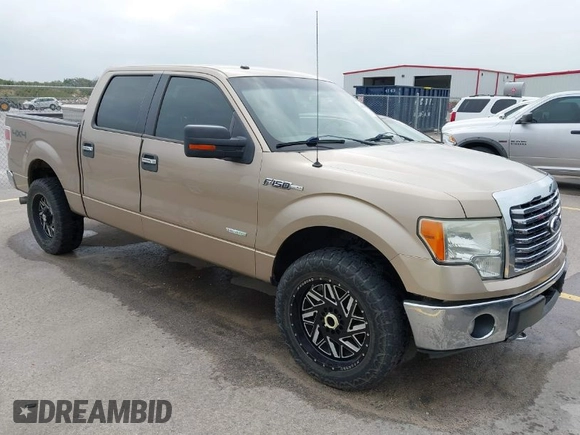 2011 Ford F-150 XLT with VIN 1FTFW1ET6BFB23190, listed as a IAAI auction lot 41862465 with 271,532 mi miles. Bid and sale history available at carsss.com. Image 1.