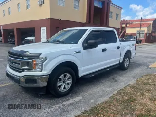 2018 Ford F-150 XL with VIN 1FTEW1CG7JKE78182, listed as a Copart auction lot 53730155 with 108,863 mi miles and Clean Title. Bid and sale history available at carsss.com. Image 2.