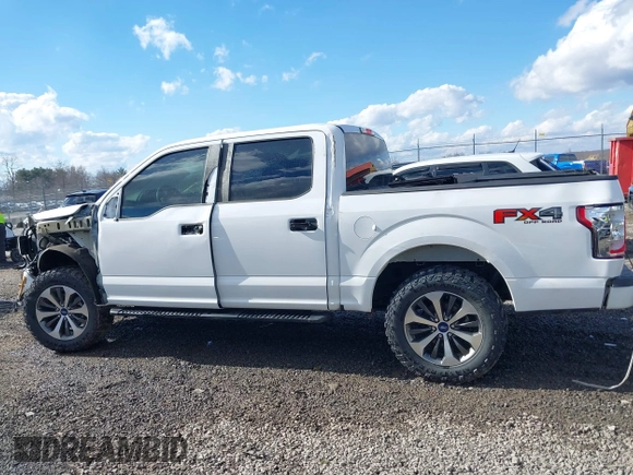 2019 Ford F-150 XL with VIN 1FTEW1EP8KKD11487, listed as a IAAI auction lot 41643388 with 109,881 mi miles and . Bid and sale history available at DreamBid. Image 15.