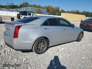 2015 Cadillac ATS Sedan Standard RWD with VIN 1G6AA5RA8F0137967, listed as a Copart auction lot 75619534 with 0 mi miles and Salvage Title. Bid and sale history available at carsss.com. Image 3.