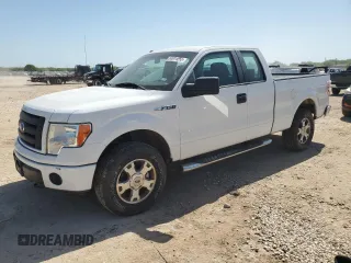 2009 Ford F-150 STX with VIN 1FTRX14809FA24799, listed as a Copart auction lot 51811255 with 123,501 mi miles and Clean title. Bid and sale history available at DreamBid. Image 1.