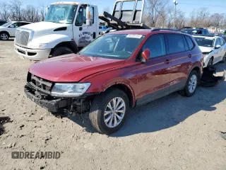 2019 Volkswagen Tiguan S z VIN 3VV1B7AX6KM080196, wystawiony jako Copart lot #46238155 z przebiegiem 122 852 mil mil oraz Szkoda całkowita • Salvage title. Historia ofert i sprzedaży dostępna na DreamBid. Obrazek 1.
