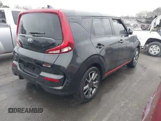 2021 Kia Soul GT-Line with VIN KNDJ63AU5M7126972, listed as a IAAI auction lot 41276835 with 22,195 mi miles and . Bid and sale history available at DreamBid. Image 4.