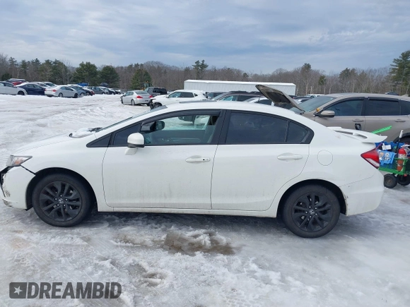 2015 Honda Civic EX with VIN 2HGFB2F86FH533408, listed as a IAAI auction lot 41655178 with 150,789 mi miles and . Bid and sale history available at carsss.com. Image 15.