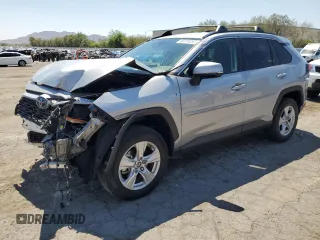 2020 Toyota RAV4 Hybrid XLE with VIN 2T3RWRFV5LW079176, listed as a Copart auction lot 60288095 with 58,795 mi miles and Salvage title. Bid and sale history available at DreamBid. Image 1.