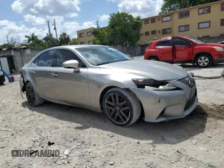 2015 Lexus IS 250 with VIN JTHBF1D20F5077891, listed as a Copart auction lot 53798835 with 126,813 mi miles and Salvage Title. Bid and sale history available at carsss.com. Image 4.
