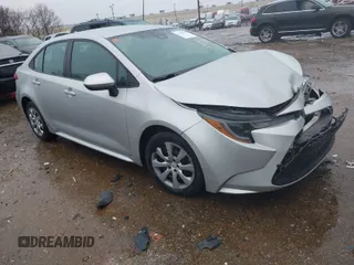 2021 Toyota Corolla LE with VIN 5YFEPMAE3MP251903, listed as a IAAI auction lot 41568664 with 96,711 mi miles and . Bid and sale history available at DreamBid. Image 1.