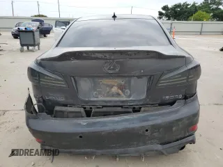 2007 Lexus IS 350 with VIN JTHBE262275015464, listed as a Copart auction lot 55032655 with 157,648 mi miles and Salvage Title. Bid and sale history available at DreamBid. Image 6.