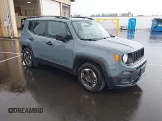 2017 Jeep Renegade Sport с VIN ZACCJAAB6HPF90937, выставлен на аукционе IAAI как лот 42226876 с пробегом 57 527 миль миль и . История ставок и продаж доступна на DreamBid. Изображение 1.