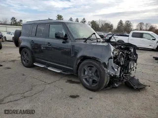2024 Land Rover Defender X-Dynamic SE with VIN SALE2EEU7R2342094, listed as a Copart auction lot 82768174 with 11,890 mi miles and Salvage Title. Bid and sale history available at carsss.com. Image 4.