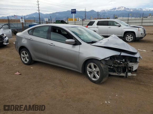 2015 Dodge Dart SXT with VIN 1C3CDFBB3FD315268, listed as a Copart auction lot 51171935 with 0 mi miles and Salvage Title. Bid and sale history available at carsss.com. Image 4.