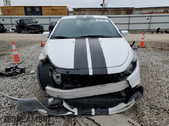 2013 Dodge Dart Rallye with VIN 1C3CDFBH2DD234229, listed as a Copart auction lot 42613005 with 114,037 mi miles and Salvage Title. Bid and sale history available at carsss.com. Image 5.