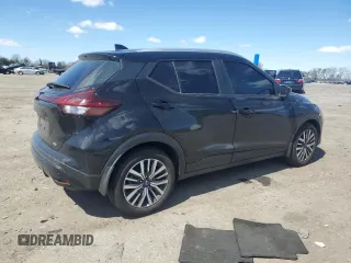 2022 Nissan Kicks SV with VIN 3N1CP5CVXNL526274, listed as a Copart auction lot 50654805 with 78,185 mi miles and Salvage Title. Bid and sale history available at carsss.com. Image 3.