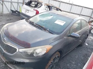 2014 Kia Forte EX with VIN KNAFX4A87E5074783, listed as a IAAI auction lot 41512090 with 626,820 mi miles. Bid and sale history available at carsss.com. Image 2.