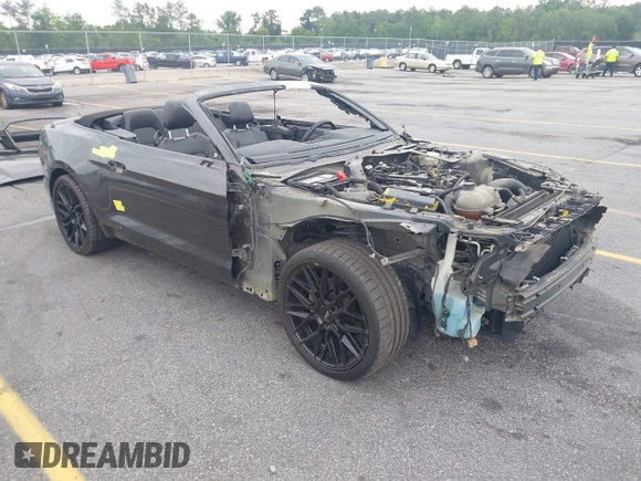 2016 Ford Mustang EcoBoost Premium with VIN 1FATP8UH5G5250733, listed as a IAAI auction lot 42176347 with 103,153 mi miles and . Bid and sale history available at DreamBid. Image 1.