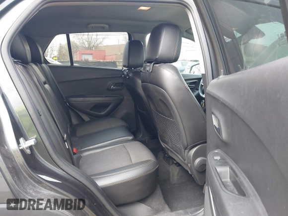 2018 Chevrolet Trax LT with VIN KL7CJLSB0JB722825, listed as a IAAI auction lot 41985225 with 58,021 mi miles and . Bid and sale history available at carsss.com. Image 8.