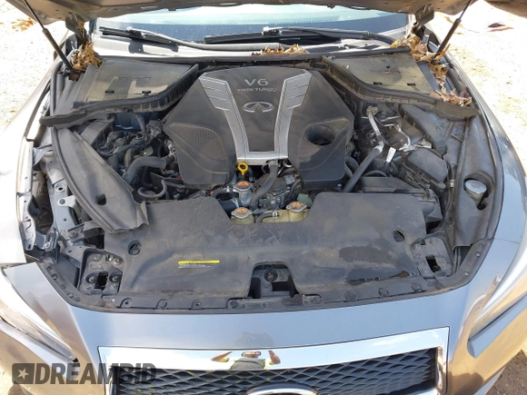 2016 Infiniti Q50 3.0t Premium with VIN JN1EV7AP4GM304093, listed as a IAAI auction lot 42021671 with 61,581 mi miles. Bid and sale history available at carsss.com. Image 10.