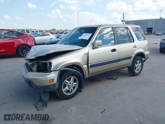 2000 Honda CR-V SE with VIN JHLRD1873YC039813, listed as a IAAI auction lot 40716079 with 214,067 mi miles. Bid and sale history available at carsss.com. Image 21.