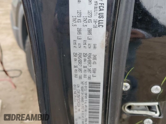 2019 Jeep Cherokee Trailhawk with VIN 1C4PJMBX7KD341534, listed as a Copart auction lot 52352765 with 207,532 mi miles and Salvage Title. Bid and sale history available at DreamBid. Image 14.