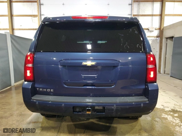 2018 Chevrolet Tahoe LS with VIN 1GNSKAKC4JR174822, listed as a Copart auction lot 84899174 with 41,641 mi miles and Clean Title. Bid and sale history available at carsss.com. Image 6.