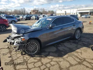 2017 Alfa Romeo Giulia Ti with VIN ZARFAEEN5H7538419, listed as a Copart auction lot 49864525 with 67,906 mi miles and Salvage Title. Bid and sale history available at carsss.com. Image 1.