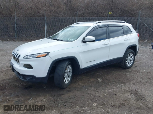2017 Jeep Cherokee Latitude with VIN 1C4PJMCS7HW635967, listed as a IAAI auction lot 41742842 with 54,782 mi miles and . Bid and sale history available at DreamBid. Image 2.